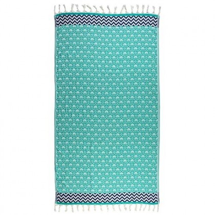 Fouta Peshtemal Jaipur vert - Casa Nomade