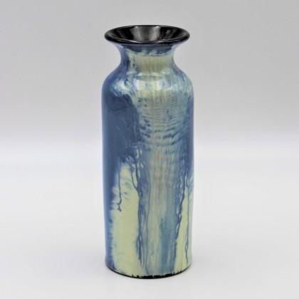 Vase en céramique bleu fait main - Casa Nomade