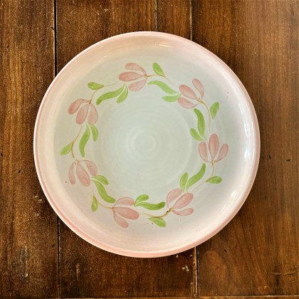 Assiette en grès Rosa fait main - Casa Nomade