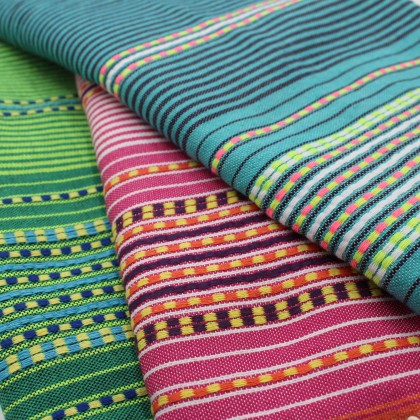 Fouta verte tissée - Casa Nomade