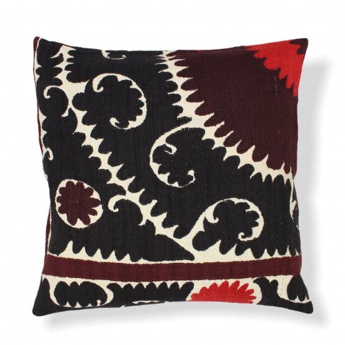 housse de coussin carrée 50x50 sauzani vintage ouzbek housse de coussin carrée 50x50 sauzani vintage ouzbek