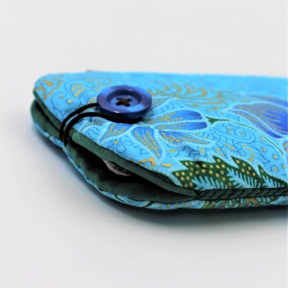 Étui téléphone portable batik fleurs - Casa Nomade