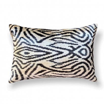 Housse de coussin ikat...