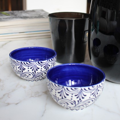 Bol Azul en céramique fait main - Casa Nomade