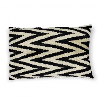 Housse de coussin ikat...