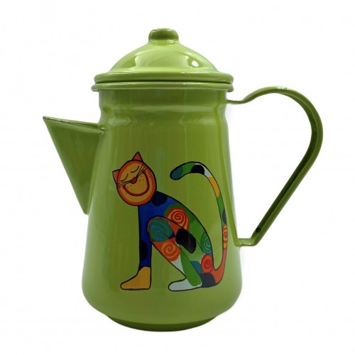 Cafetière en émail faite main Cafetière en émail faite main