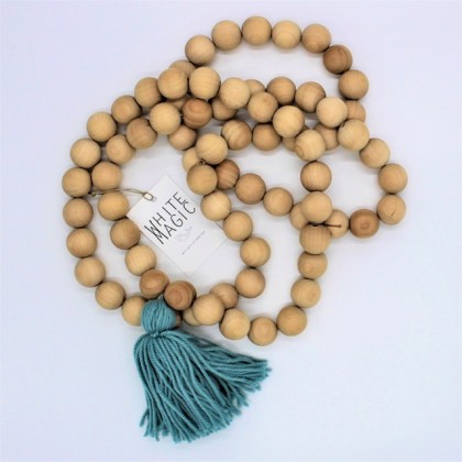 Collier en perles de bois fait main - Casa Nomade