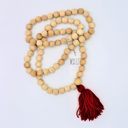 Collier en perles de bois fait main - Casa Nomade