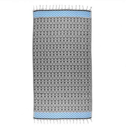 Fouta Peshtemal Mahi black - Casa Nomade