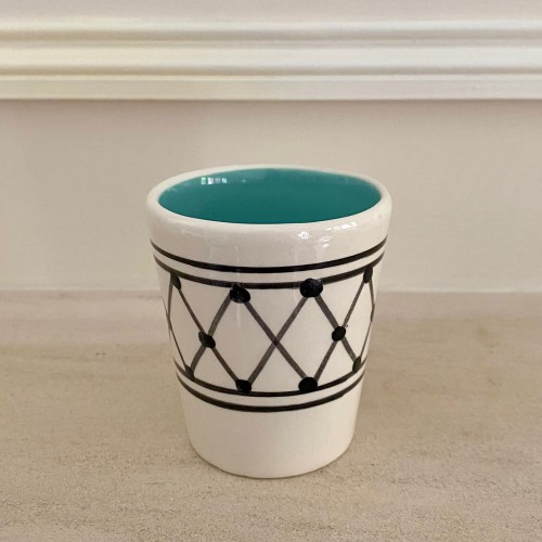 Tasse en faïence faite main (bleu) - Casa Nomade Tasse en faïence faite main (bleu) - Casa Nomade