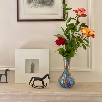 Vase tulipe en verre soufflé Mare - Casa Nomade