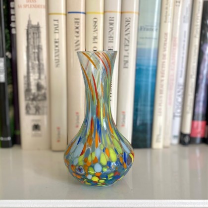 Vase tulipe en verre soufflé Cielo - Casa Nomade