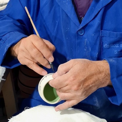 Tasse en faïence Rêve faite main - Casa Nomade