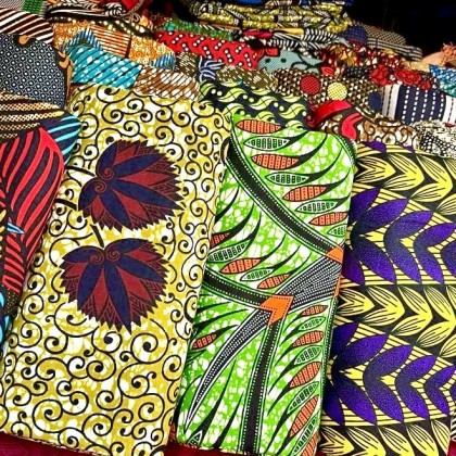 Pochette zippée en wax Wër - Casa Nomade