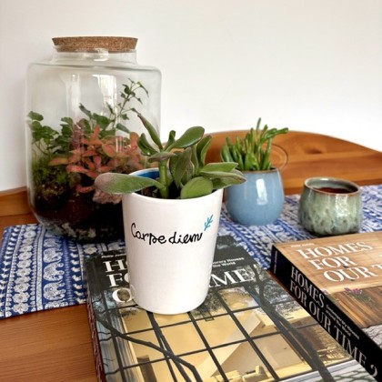 Mug Amour en faïence fait main - Casa Nomade