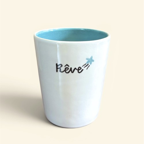 Mug Rêve en faïence faite main - Casa Nomade