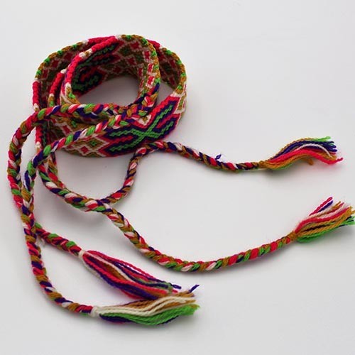 Ceinture tressée main moutarde - Casa Nomade Ceinture tressée main moutarde - Casa Nomade